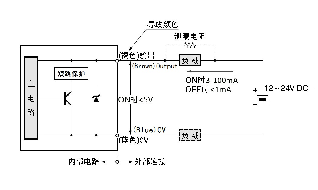 接近开关接线图
